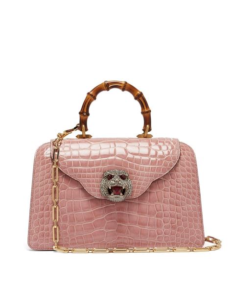 gucci diana alligatore|gucci bamboo bag.